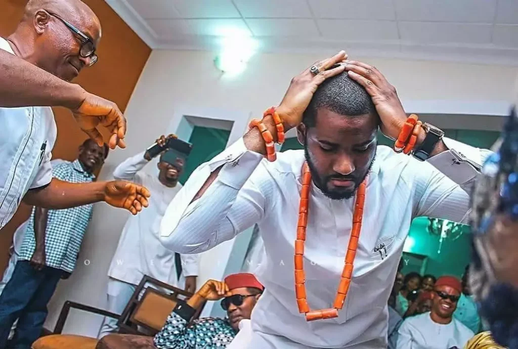 Ijaw traditional wedding attire