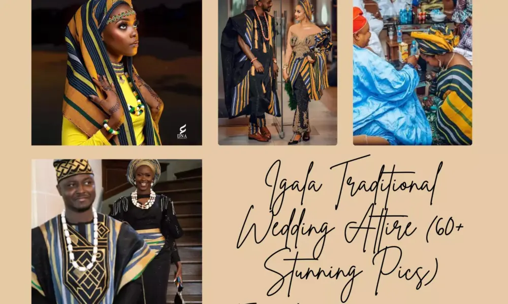 Igala traditional wedding attire