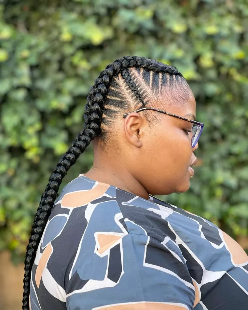All back braids