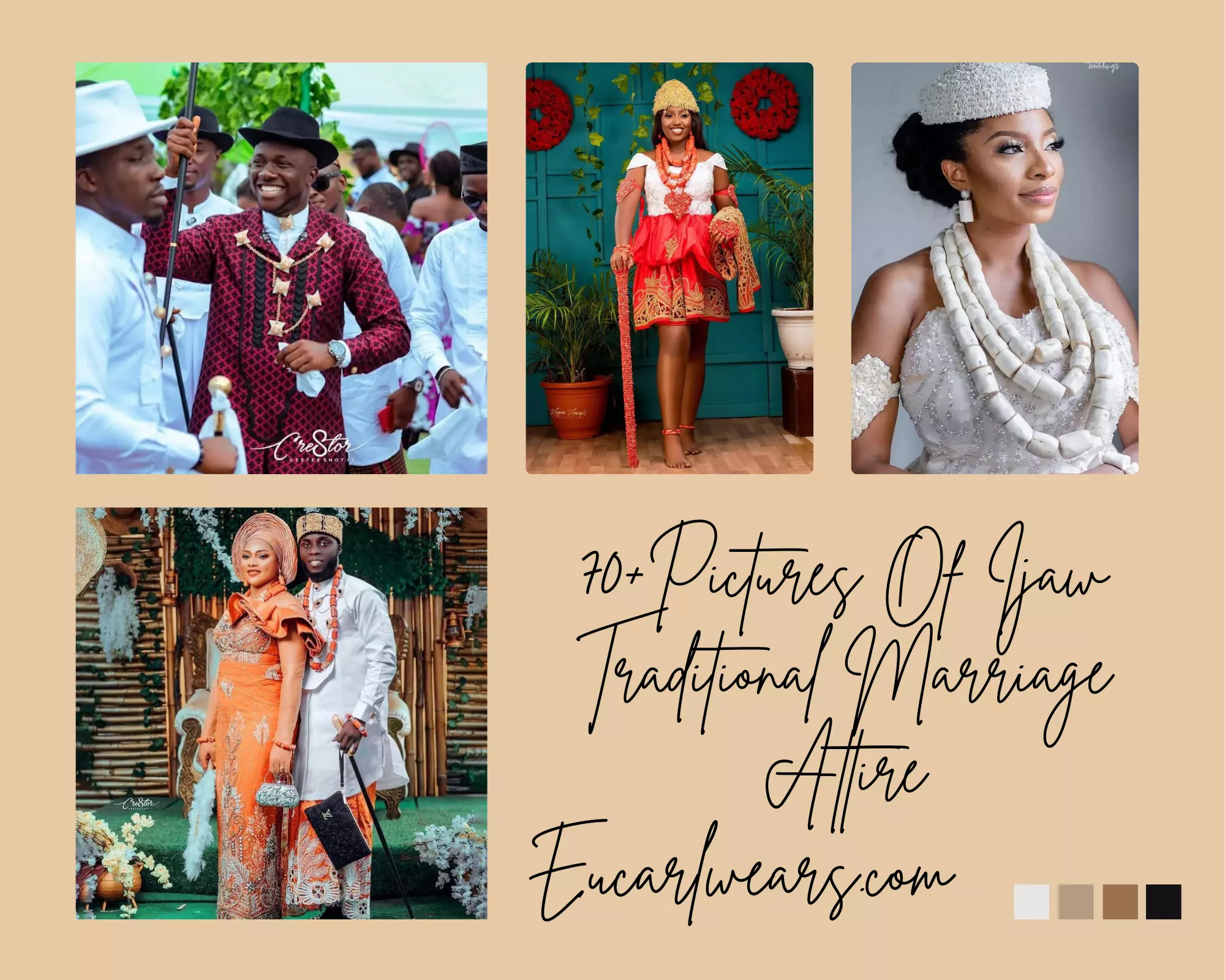 Ijaw Traditional Marriage Attire