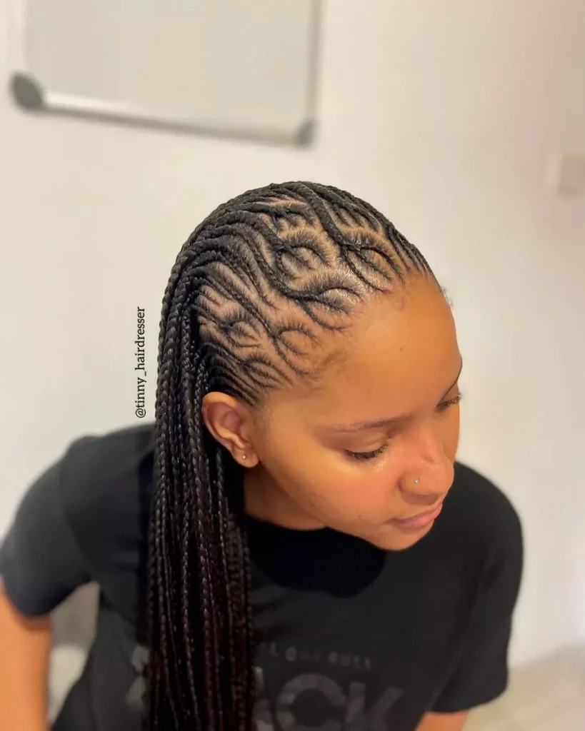 Tribal Braid hairstyles 