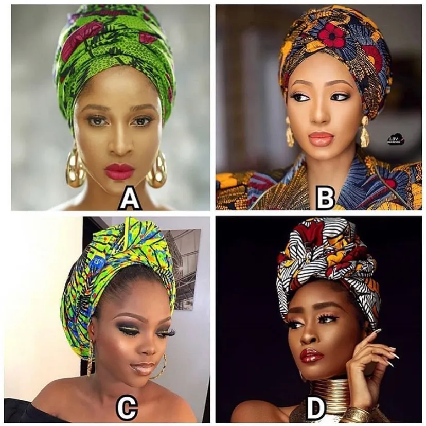 Africans wear Headwraps