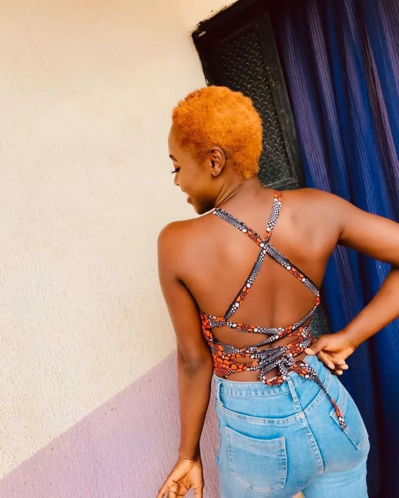 ankara crop top