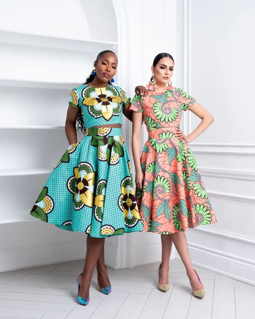 ankara crop top for ladies