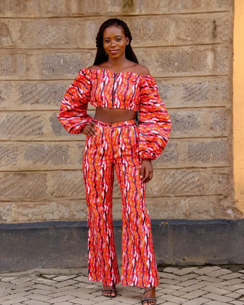 palazzo trousers and tops ankara latest Ankara Palazzo Trousers for ladies