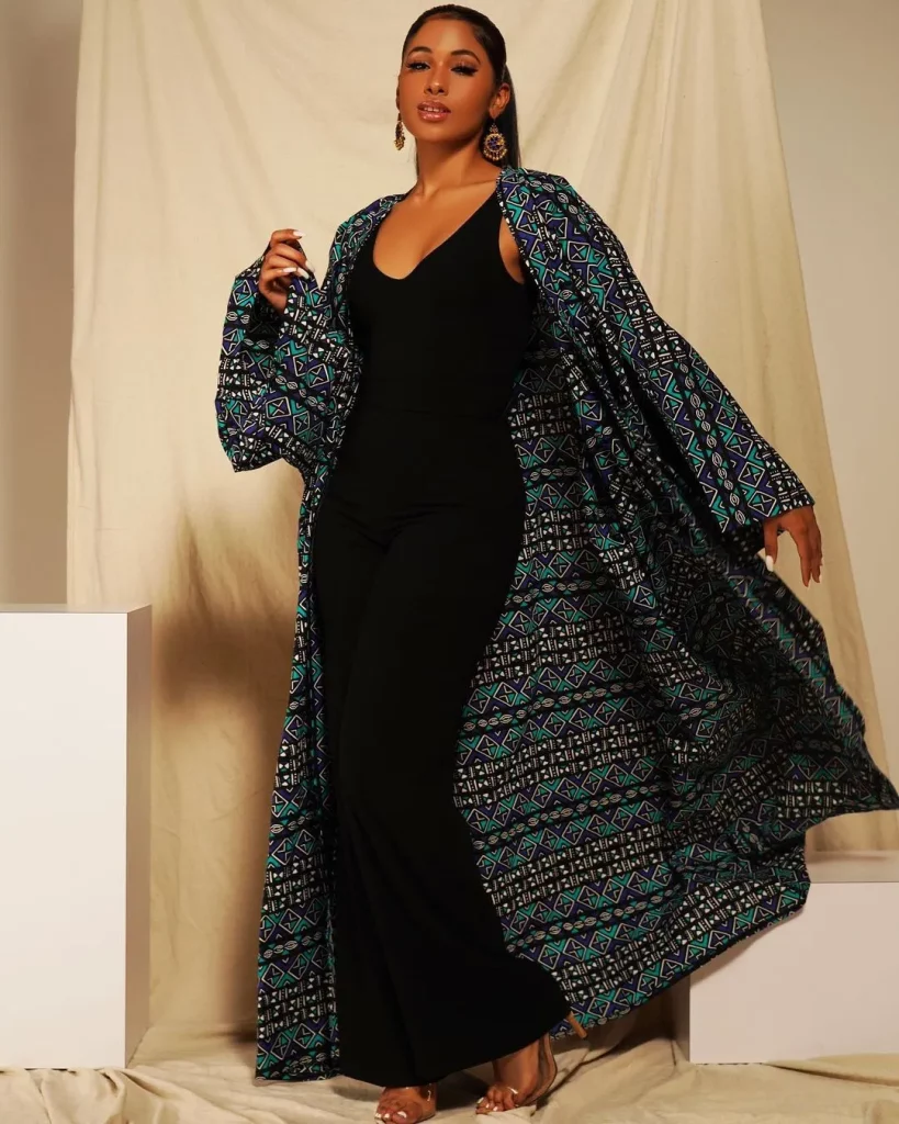 Ankara Kimono Jackets for ladies 