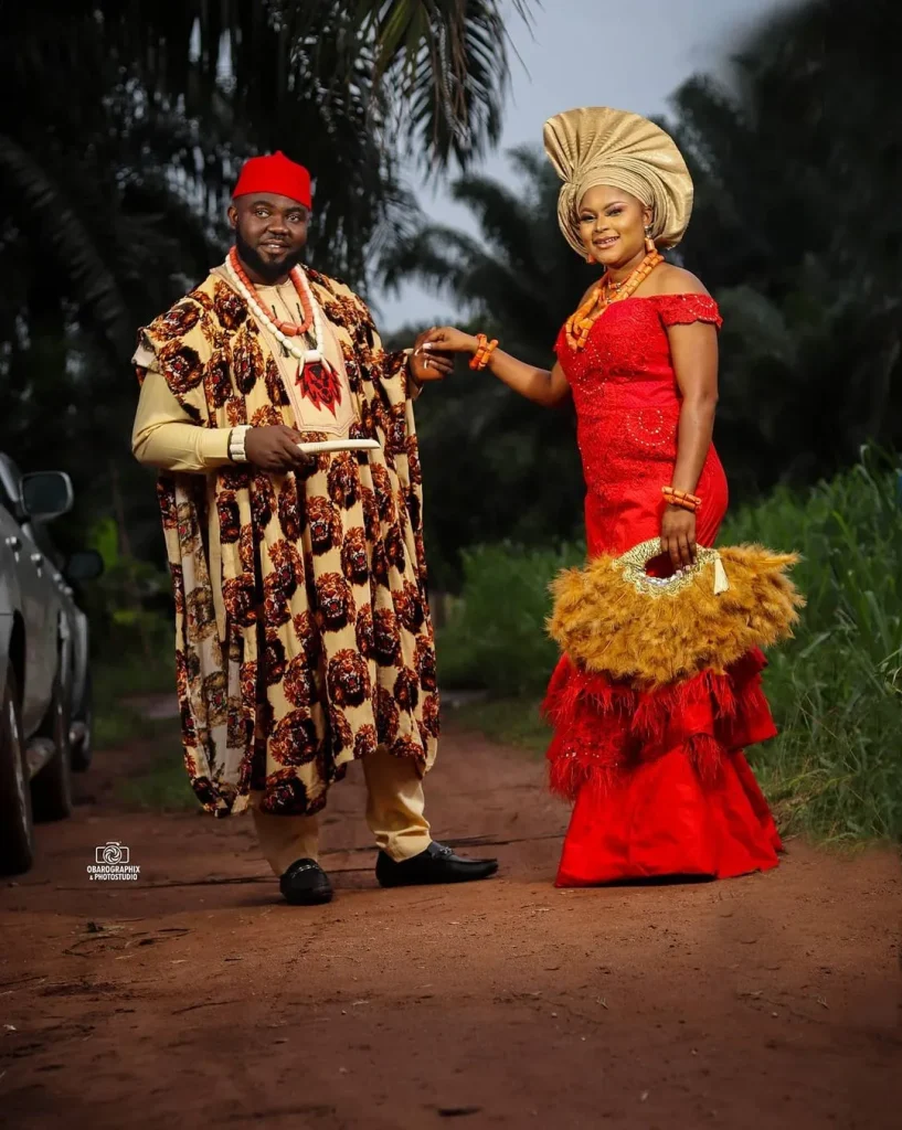 Delta traditional wedding attire