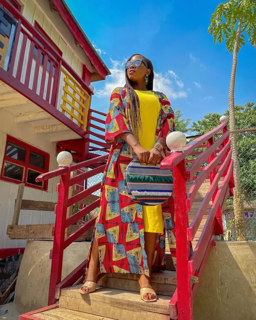 Ankara Kimono Jackets For Female 