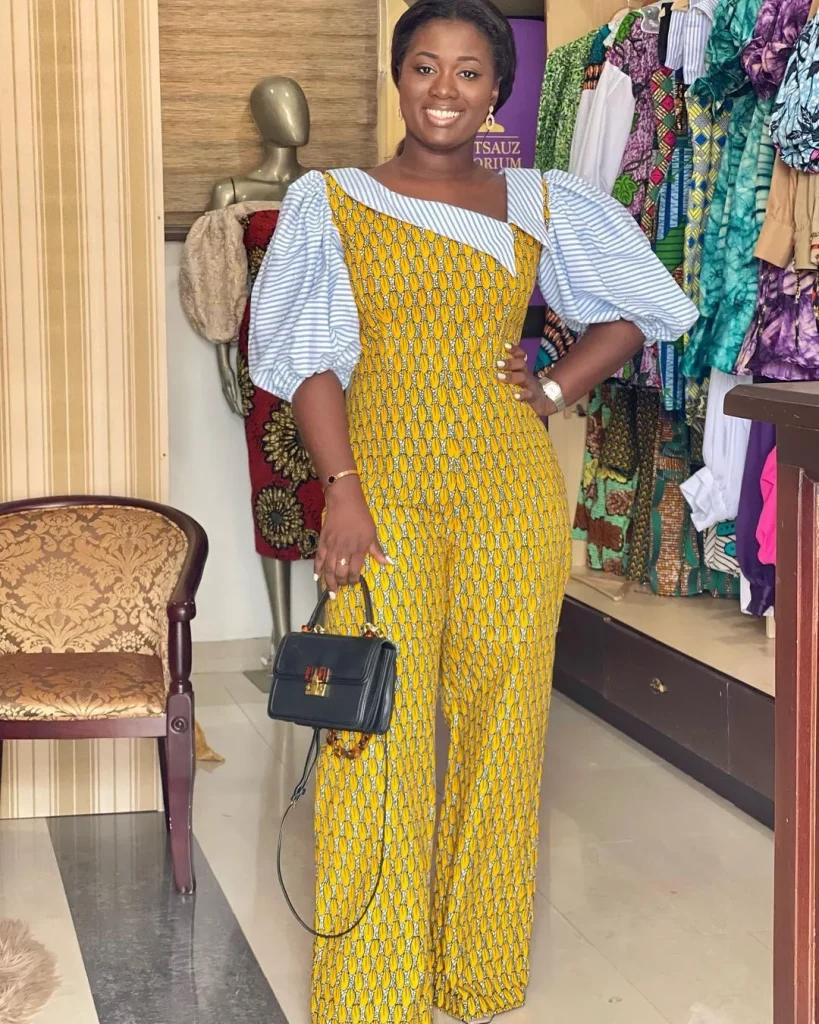 trendy ankara jumpsuit styles