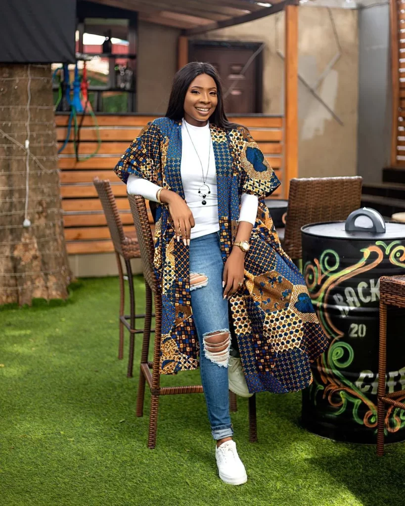 Ankara Kimono Jacket Styles