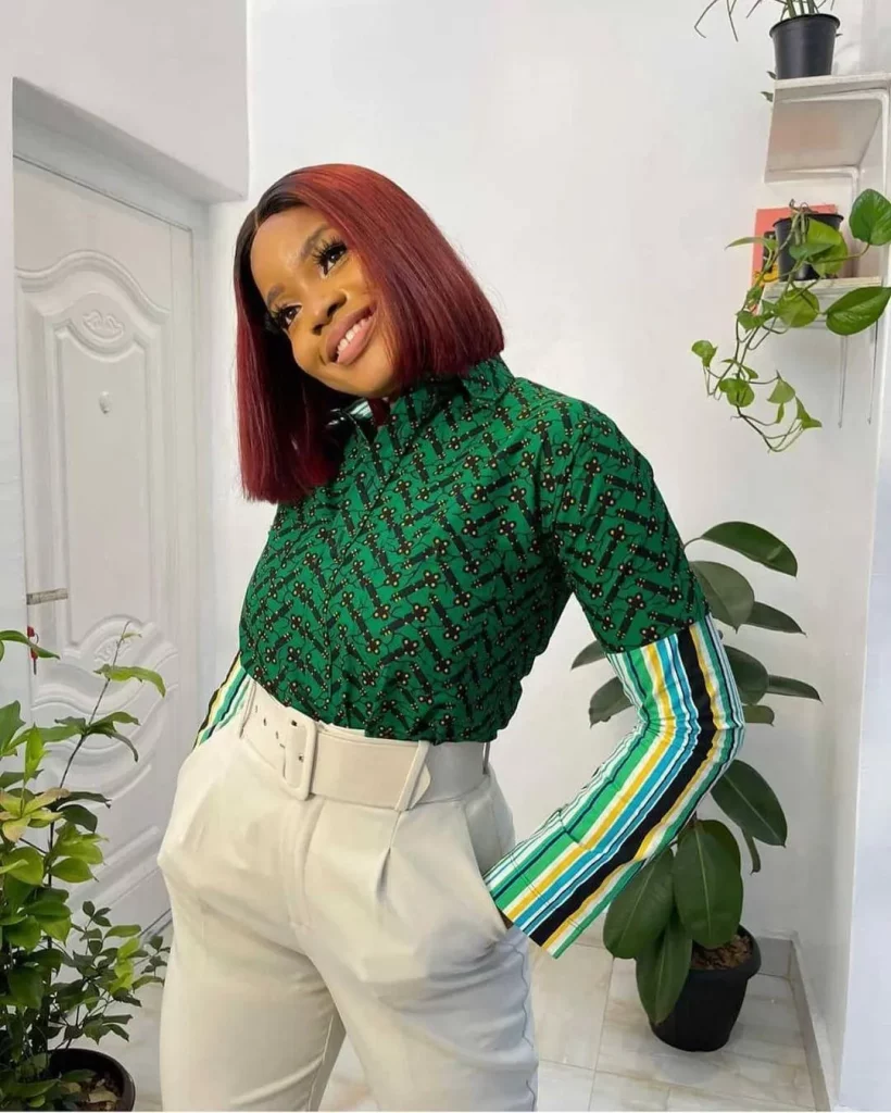 
Women Shirt, Ankara Blouse, Dashiki Blouse, Ankara Women 