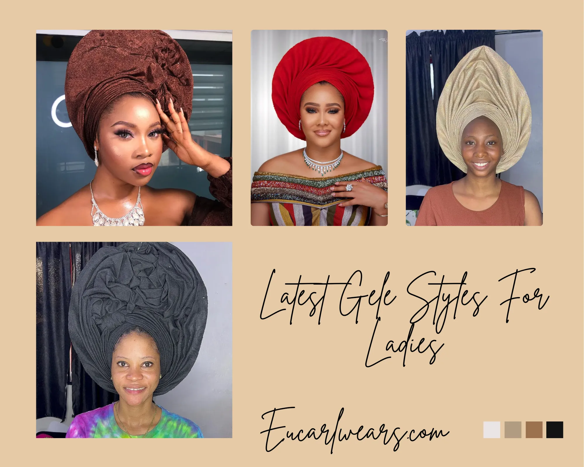 Latest Gele Styles For Ladies