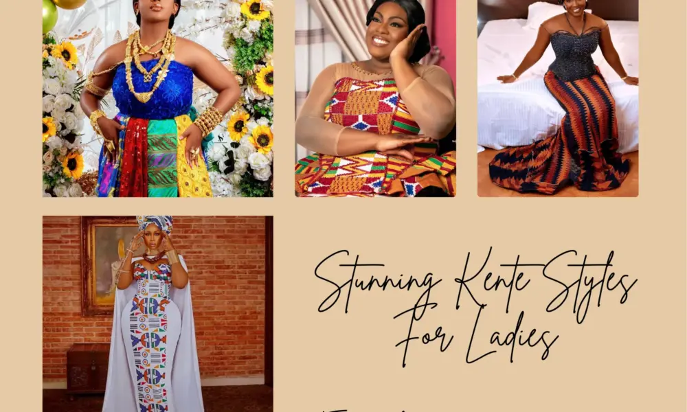 Stunning Kente Styles For Ladies