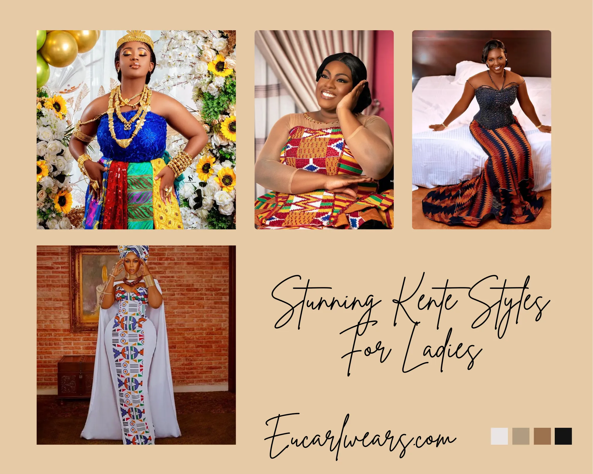 Stunning Kente Styles For Ladies