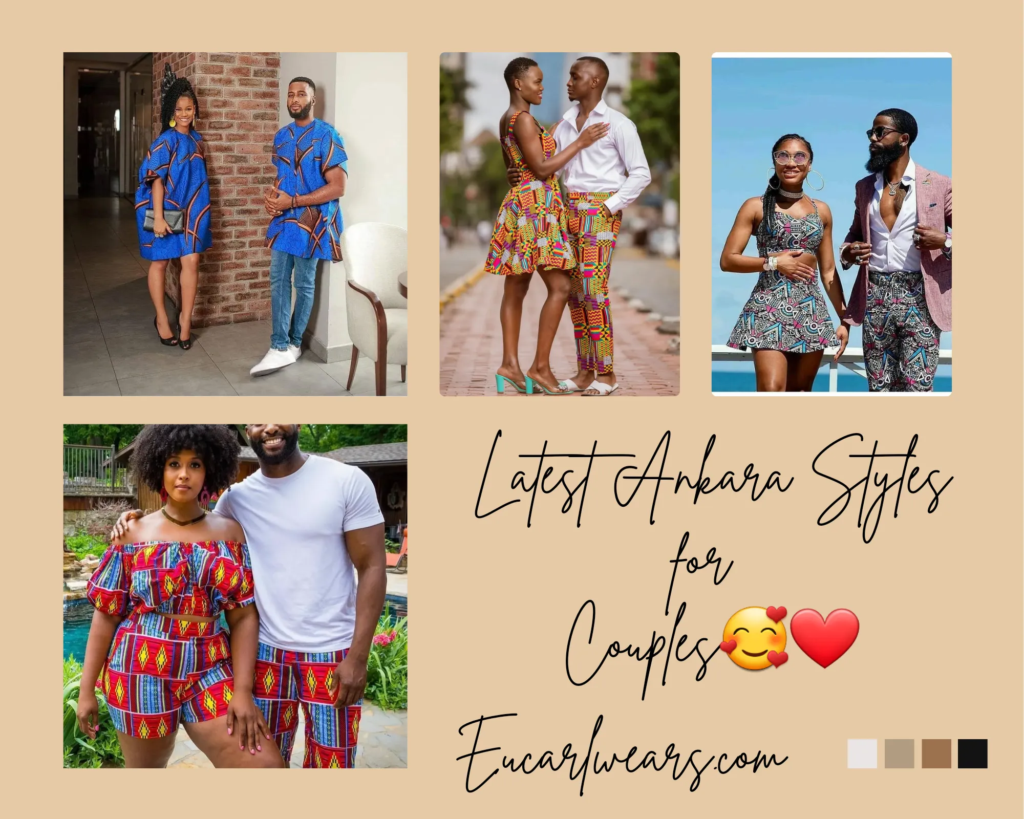 Latest Ankara Styles for Couples