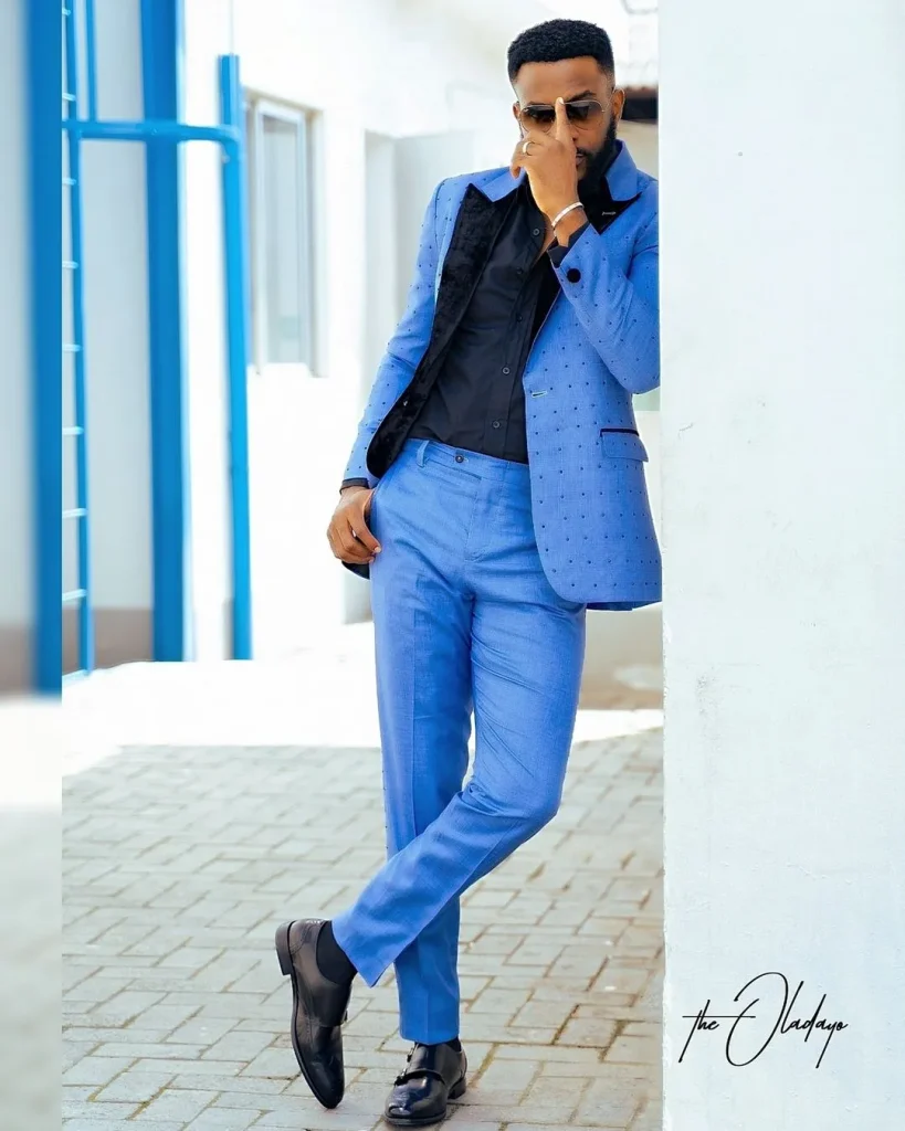 Ebuka rocked an Atafo design