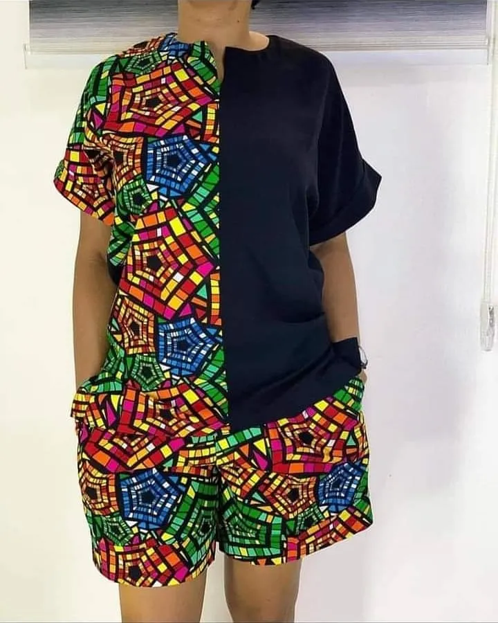 Latest plain and pattern Styles for Ladies trouser and top
