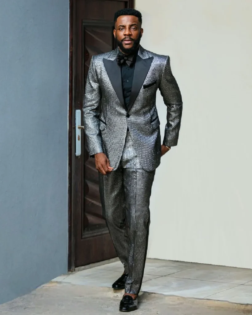 Ebuka's Outfit At The Premiere Of BBNaija Season 7