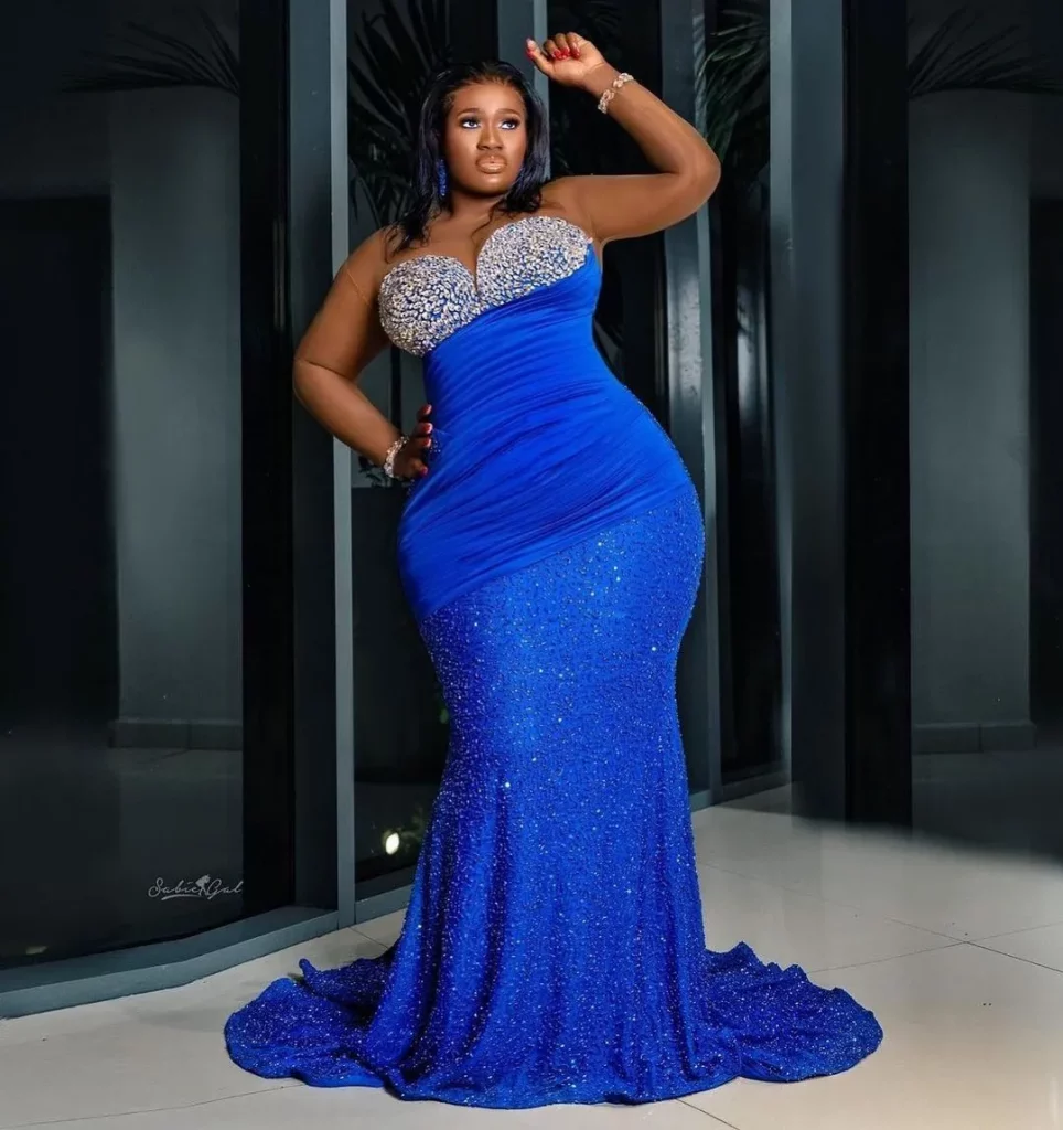Nigerian Lace Styles Dress