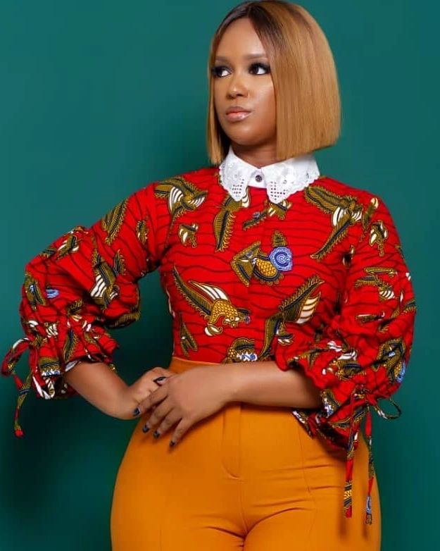 latest African print blouses for women