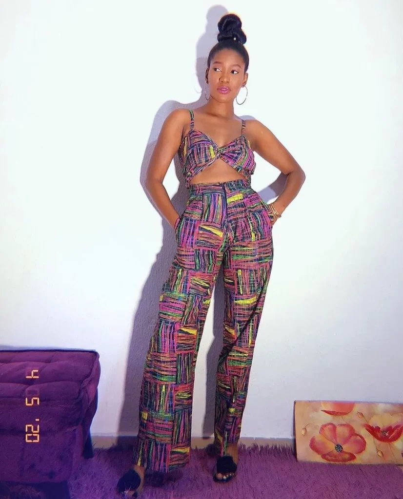 Ankara jumpsuit Styles for slim ladies
