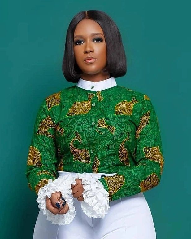 Ankara Button down Shirt