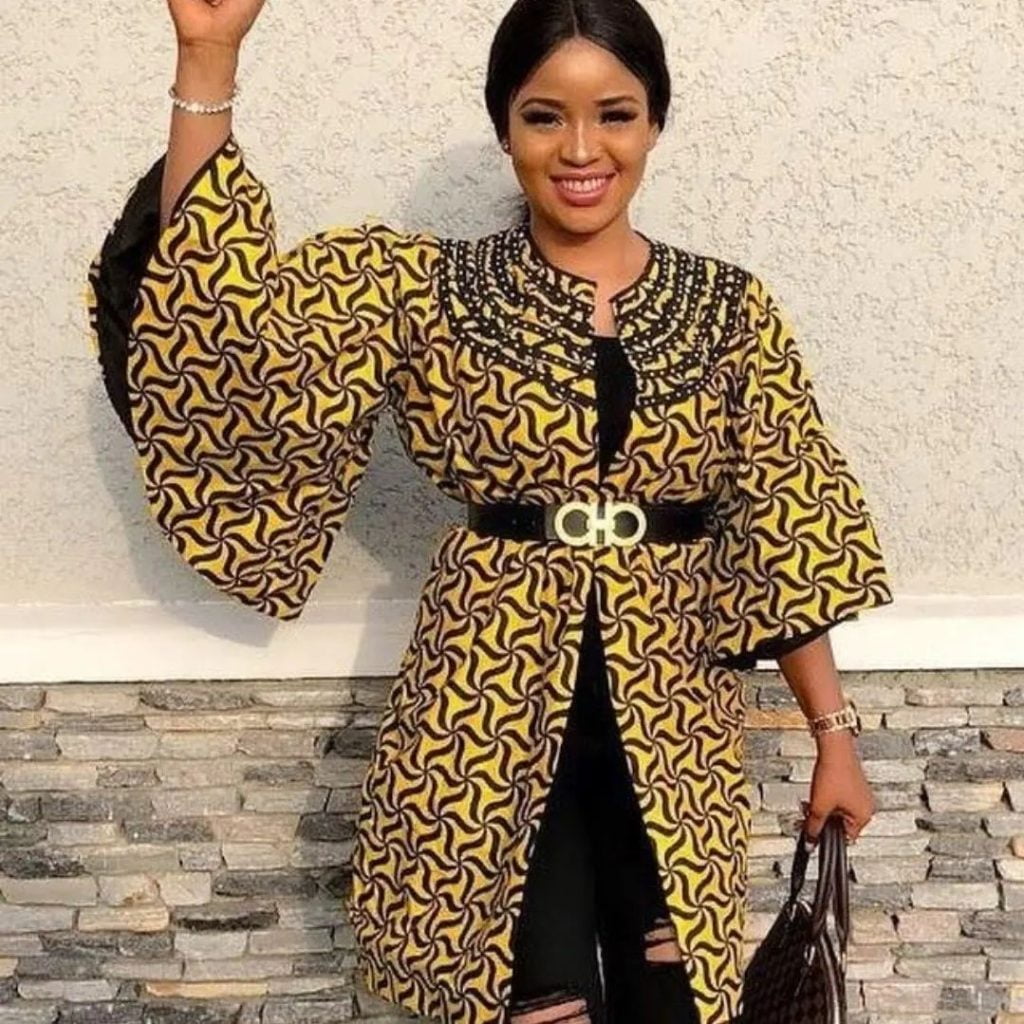 classy ankara long gowns