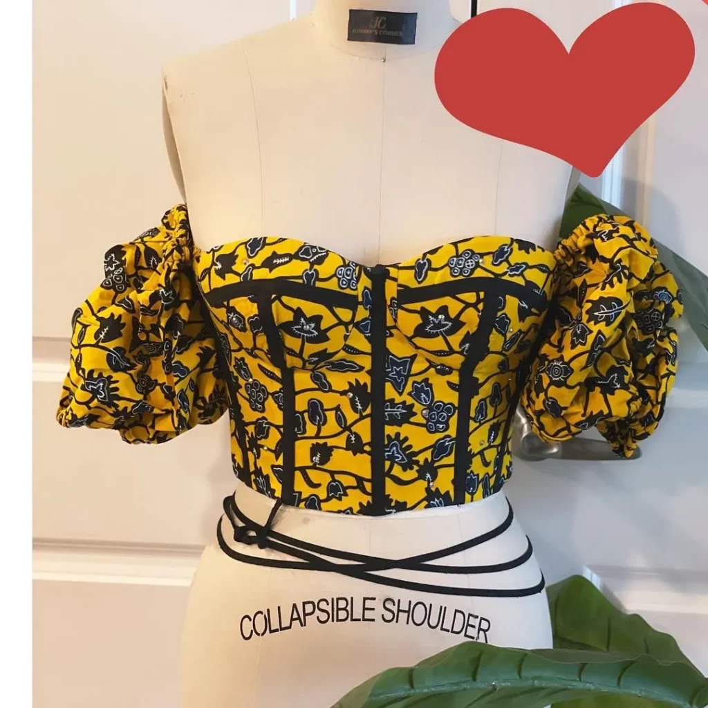 best ideas for wearing an off the shoulder African top