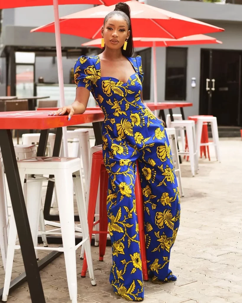 Ankara palazzo jumpsuit