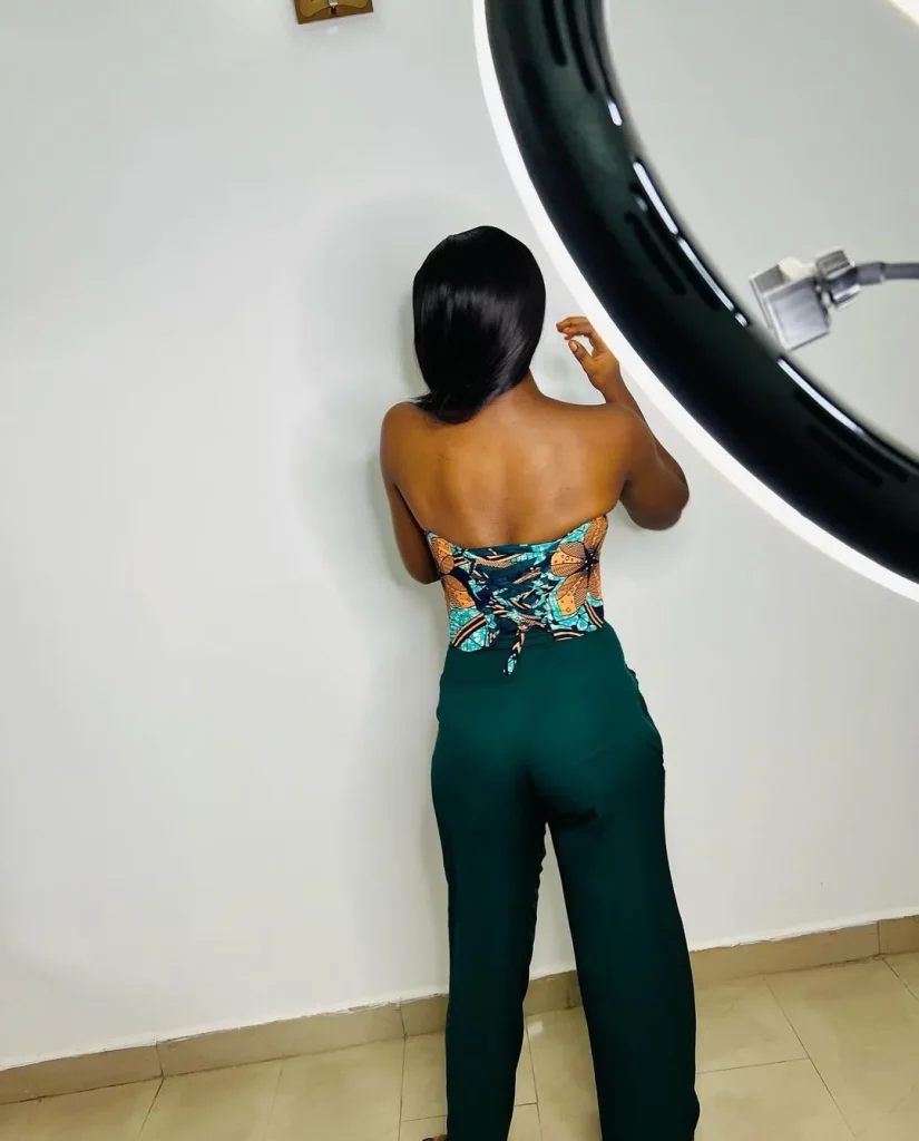 Patchwork Corset Top 