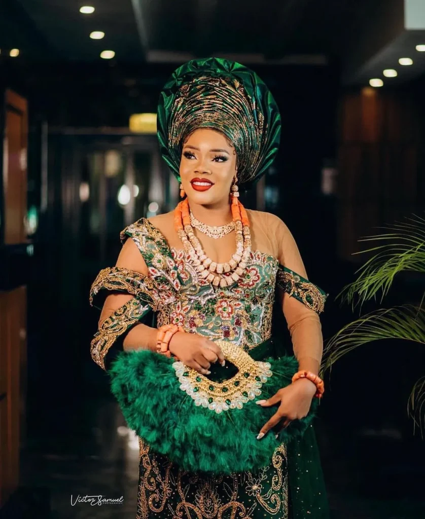 Latest Niger-Delta Traditional Wedding Attire Styles for Couples
