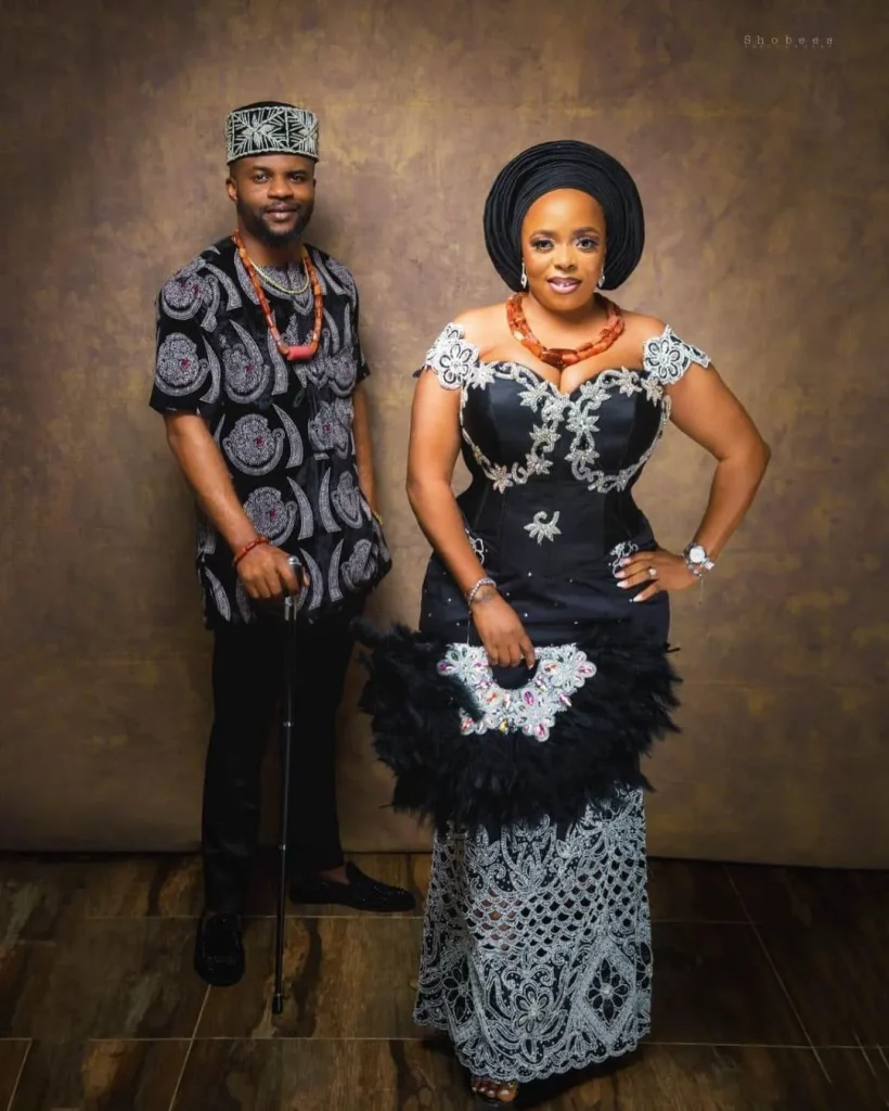 Photos: Lovely Isoko Traditional Wedding Attires For Bride and Groom