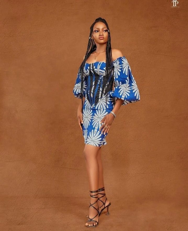 Ankara Corset Dress Styles 