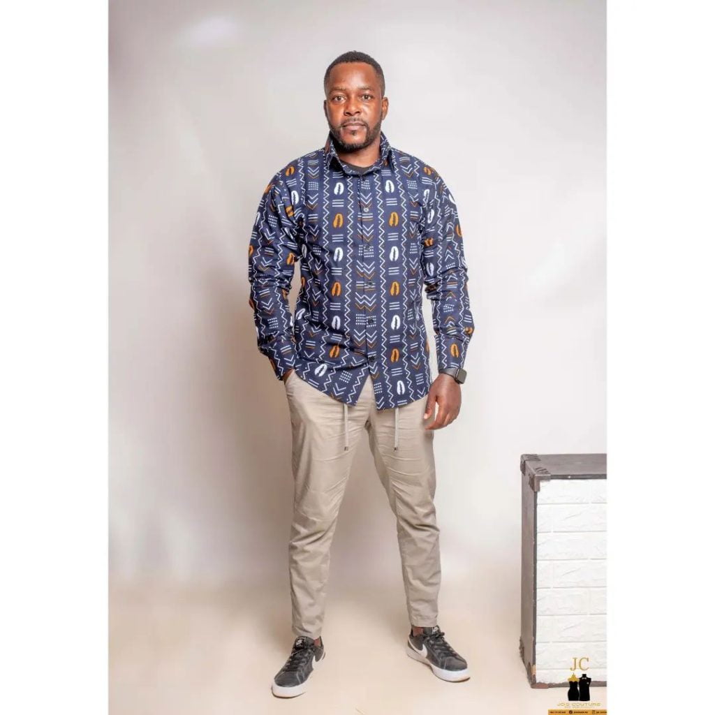 
Latest Ankara Shirt Styles for Guys 