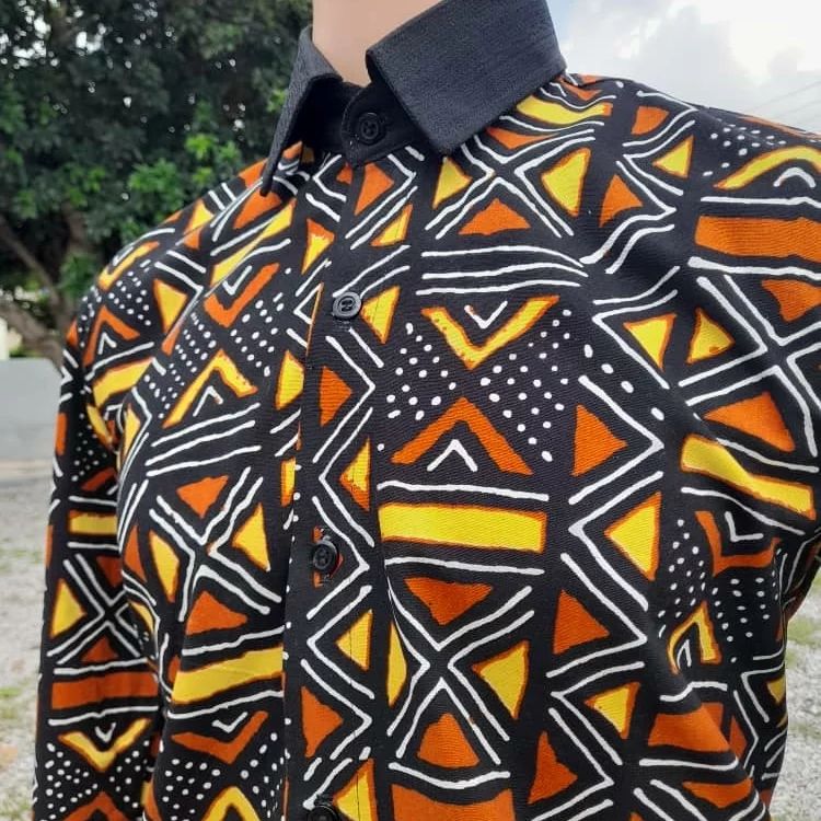 Ankara male shirts ideas 