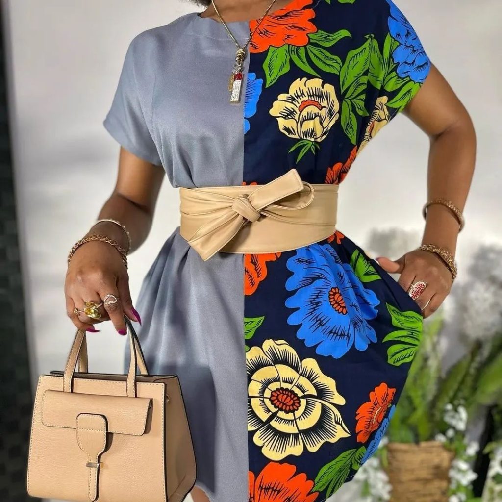 
Plain and pattern Ankara Styles for Beautiful Ladies 