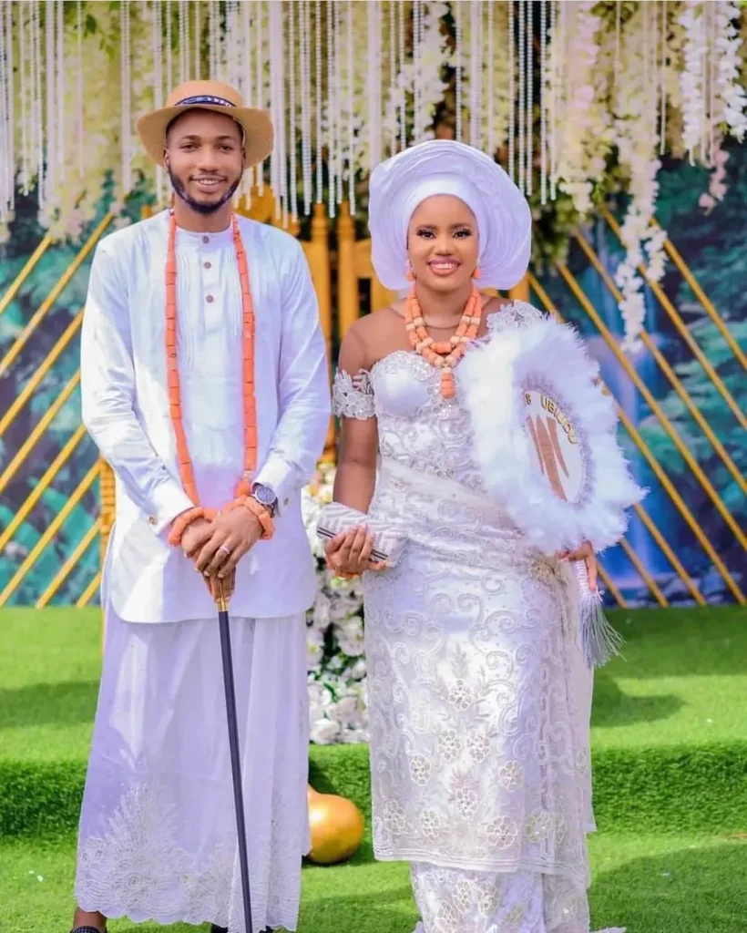 African traditional attire for Isoko