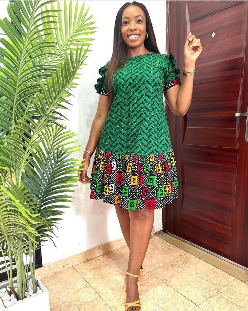 stylish ankara short dresses