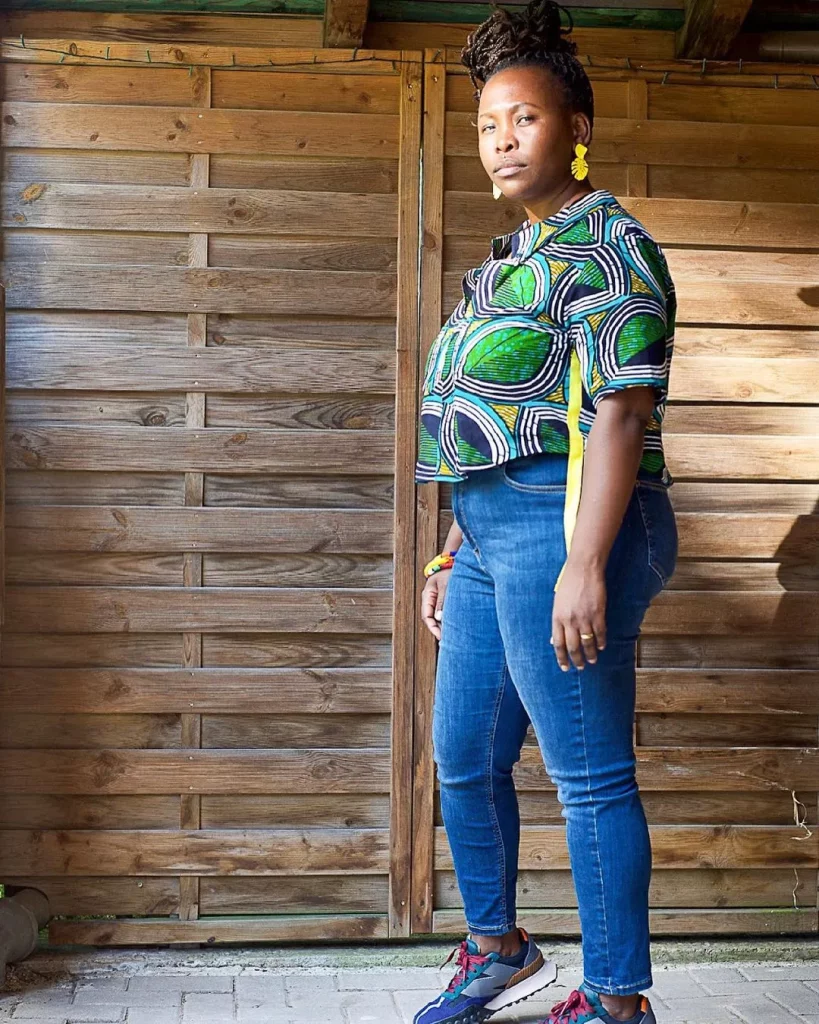 ladies ankara shirt selection
