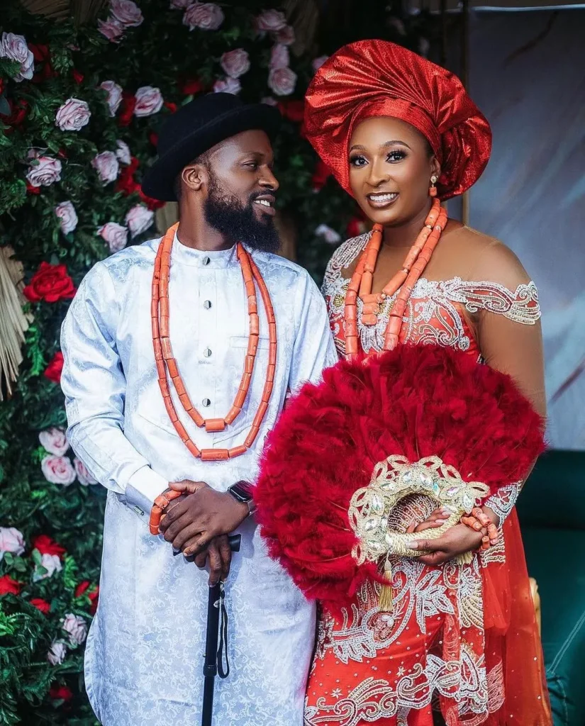 African traditional attire for Isoko