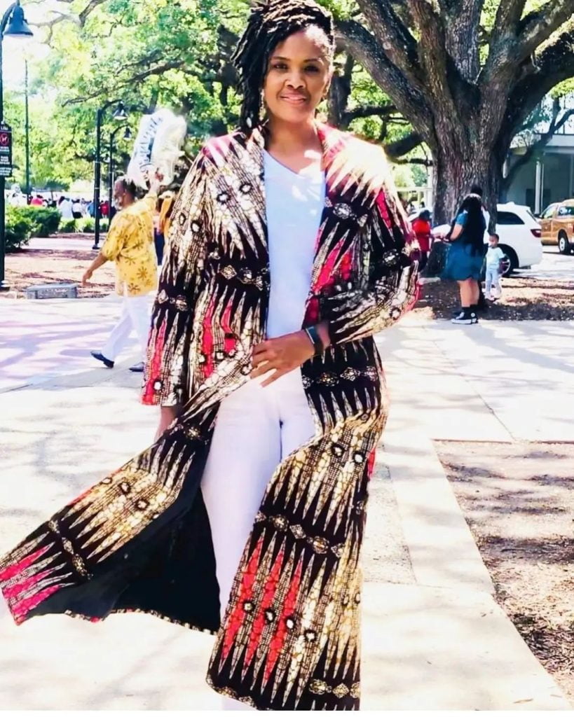 Ankara office gown styles