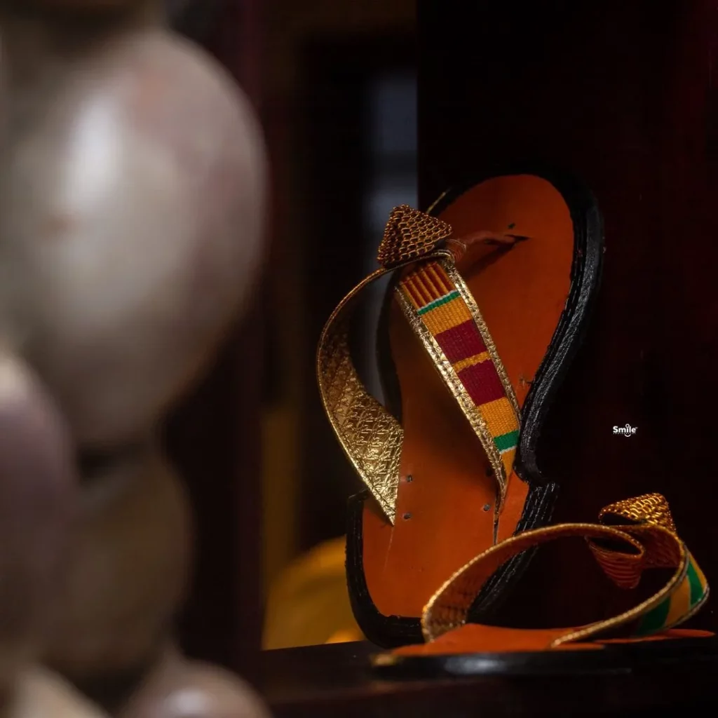 African Kente slippers