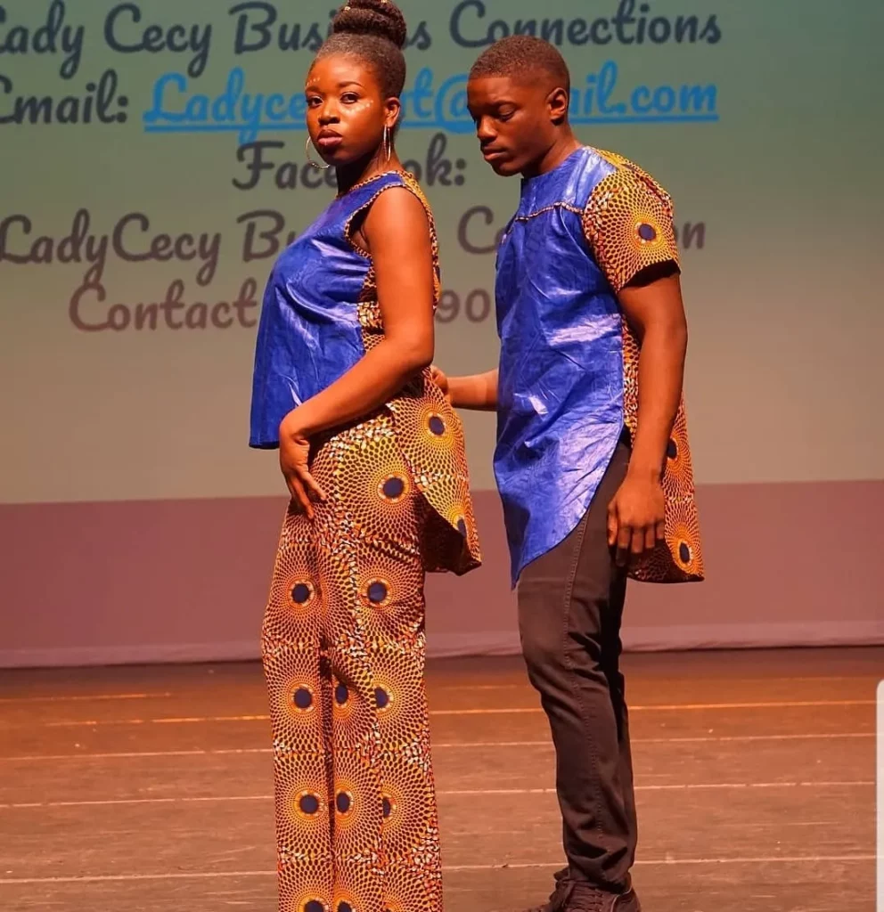 Ankara pants and tops 