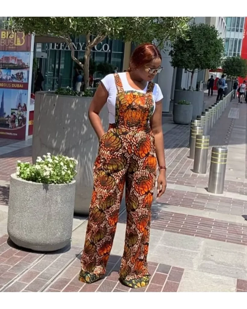 Trendy Ankara jumpsuits
