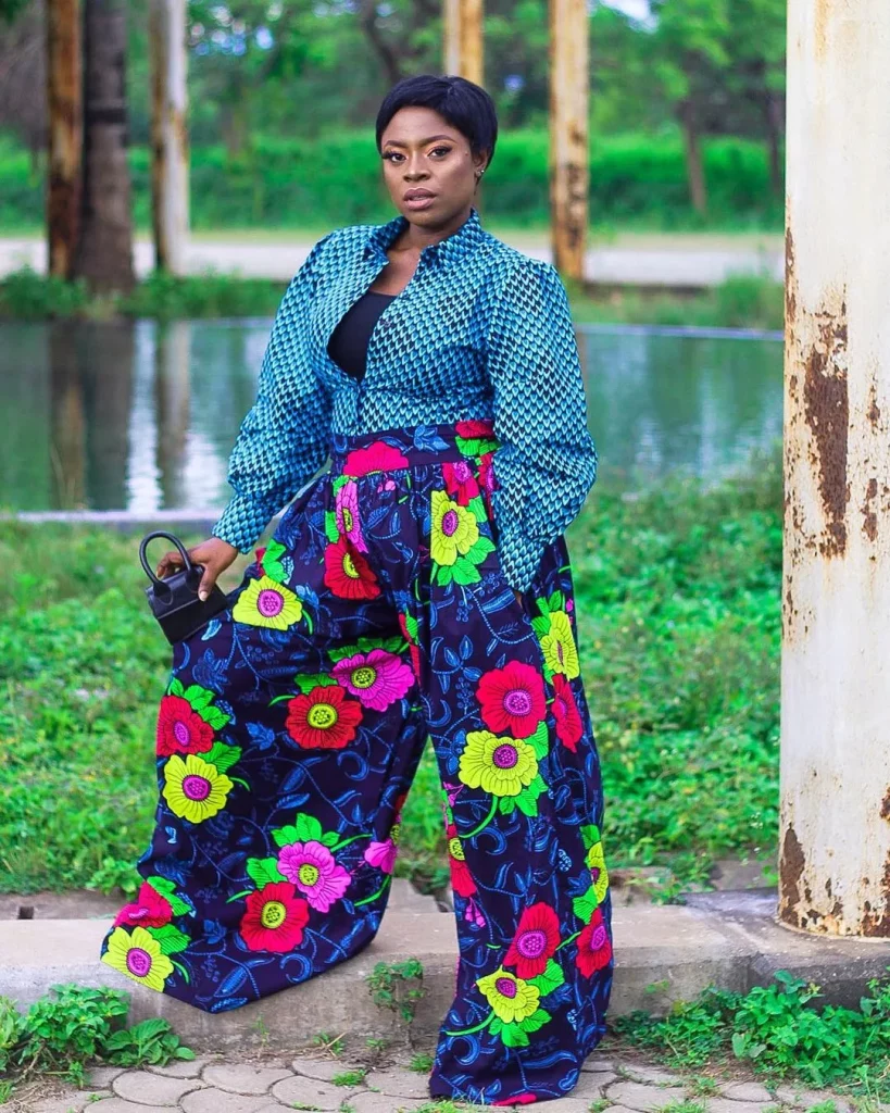 ankara palazzo trousers for ladies Palazzo jumpsuit
