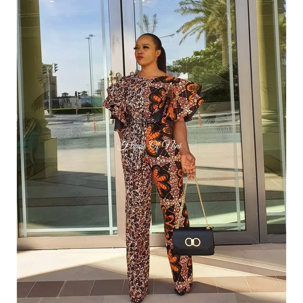 Ankara jumpsuit Styles for weddings