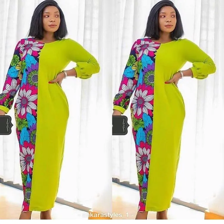 Ankara plain and pattern style