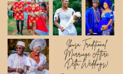 Ibusa traditional wedding attire