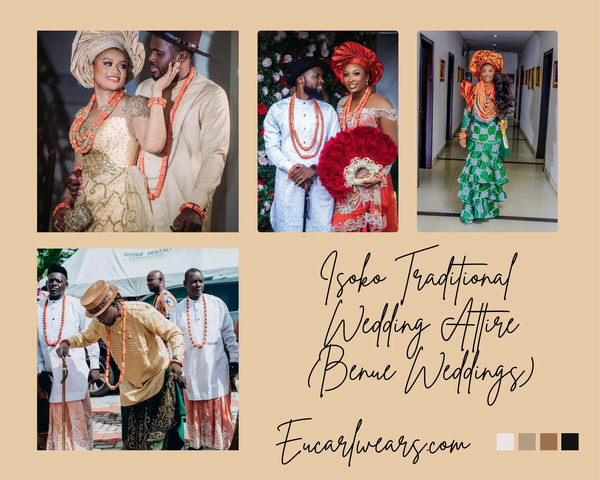 Isoko traditional wedding attires