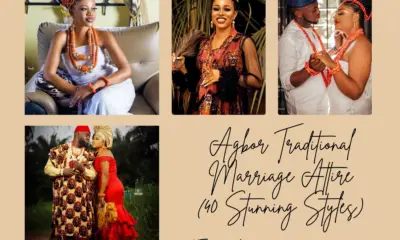 Agbor traditional wedding attire